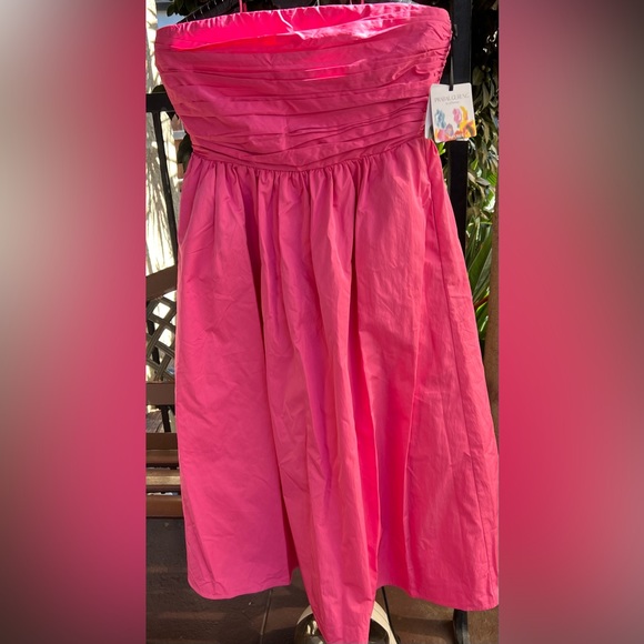 Prabal Gurung for JCPenny strapless pink dress - Picture 4 of 6